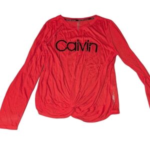 Calvin Klein Red Women's Top